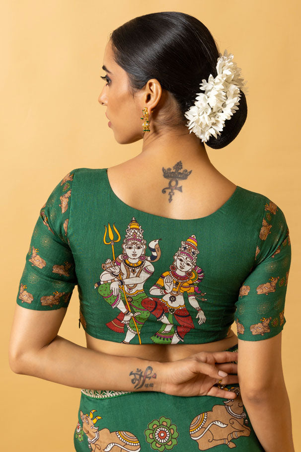 Buy Green Blouses for Women by VINAYAK INTERNATIONAL Online