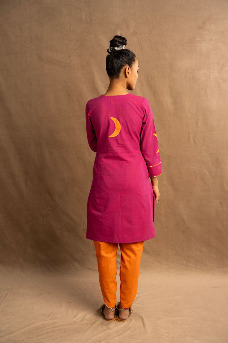 Pāṭalachandraḥ kurta + salwar (set of 2)