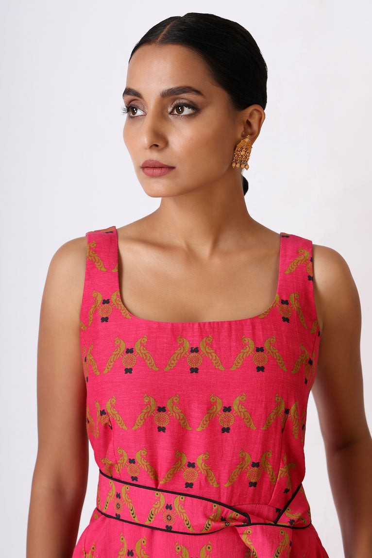 PRANAY MAYIL PINK DRESS