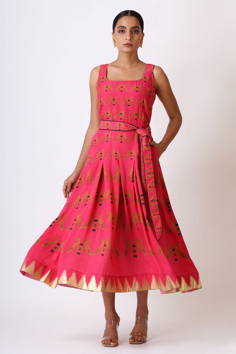 PRANAY MAYIL PINK DRESS