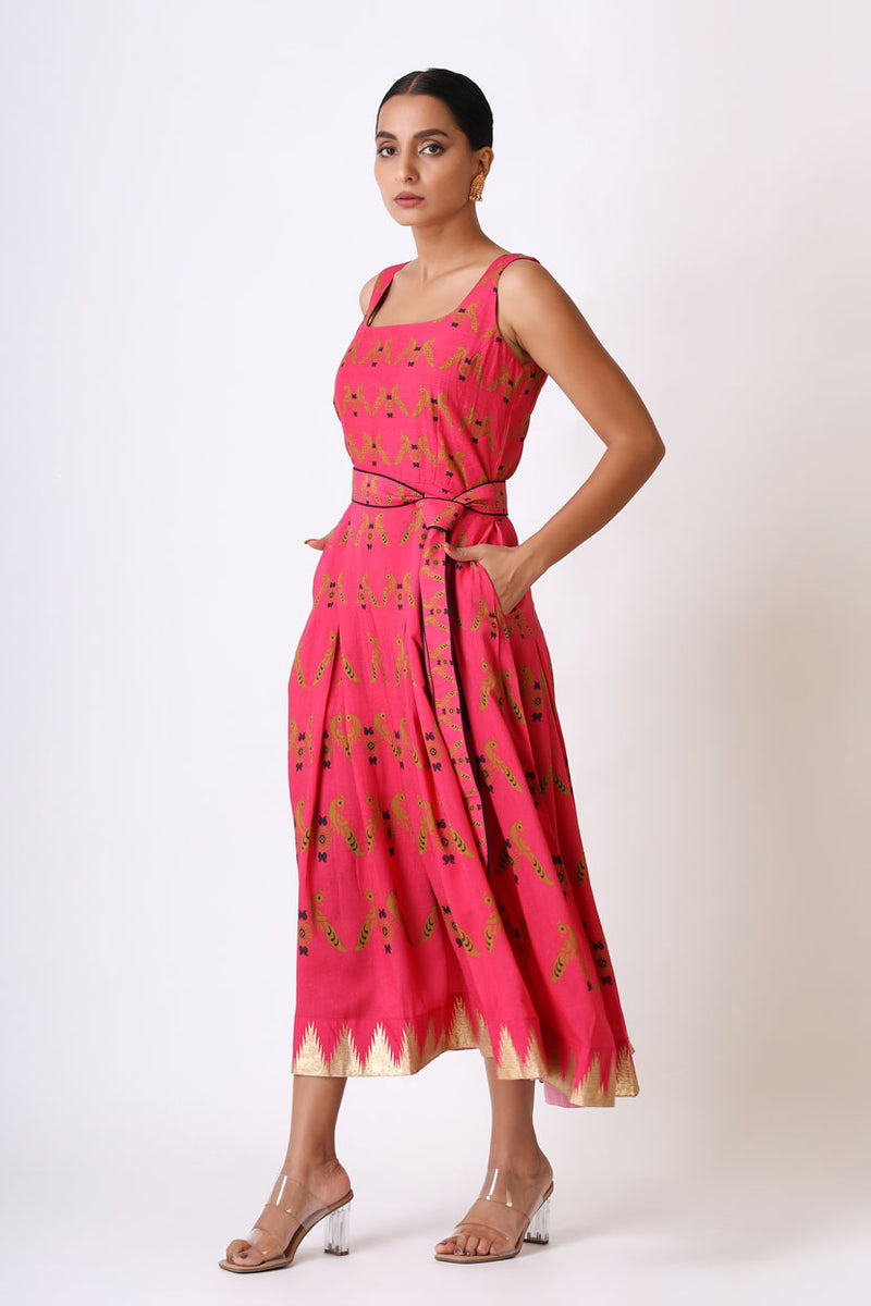 PRANAY MAYIL PINK DRESS