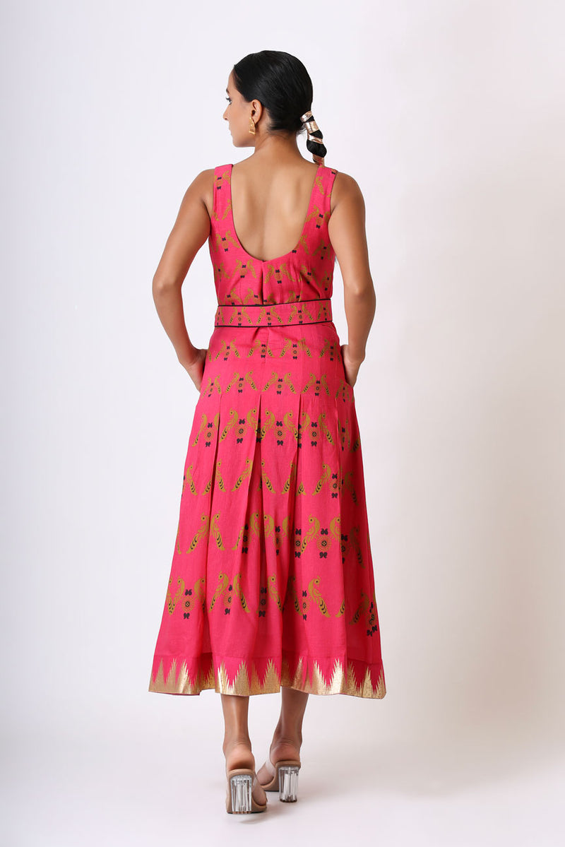 PRANAY MAYIL PINK DRESS