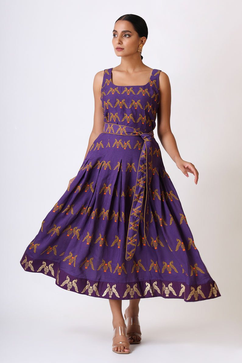 PRATEETI MAYIL PURPLE DRESS