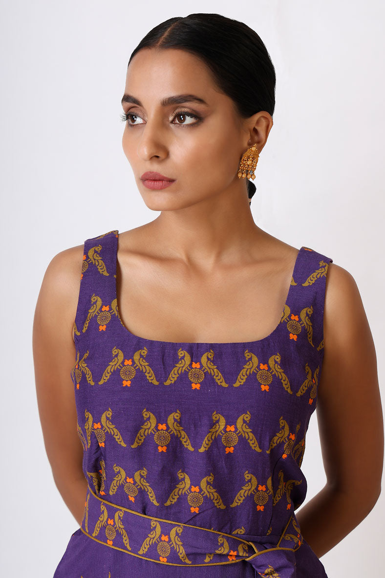 PRATEETI MAYIL PURPLE DRESS