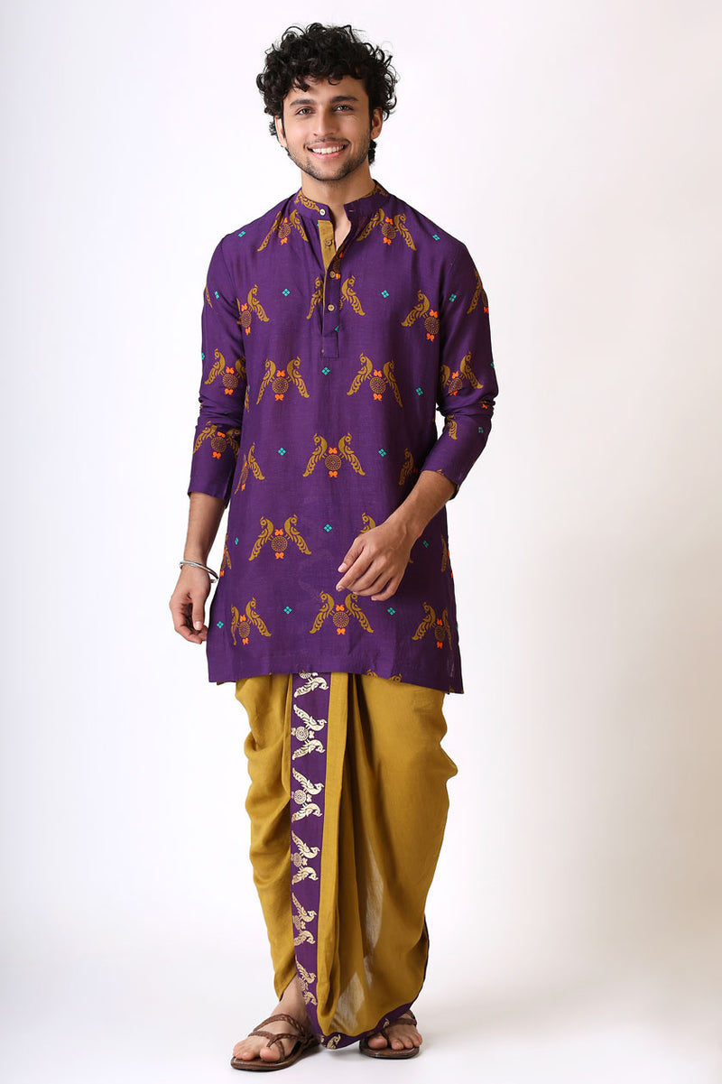 PRATEETI PURPLE KURTA