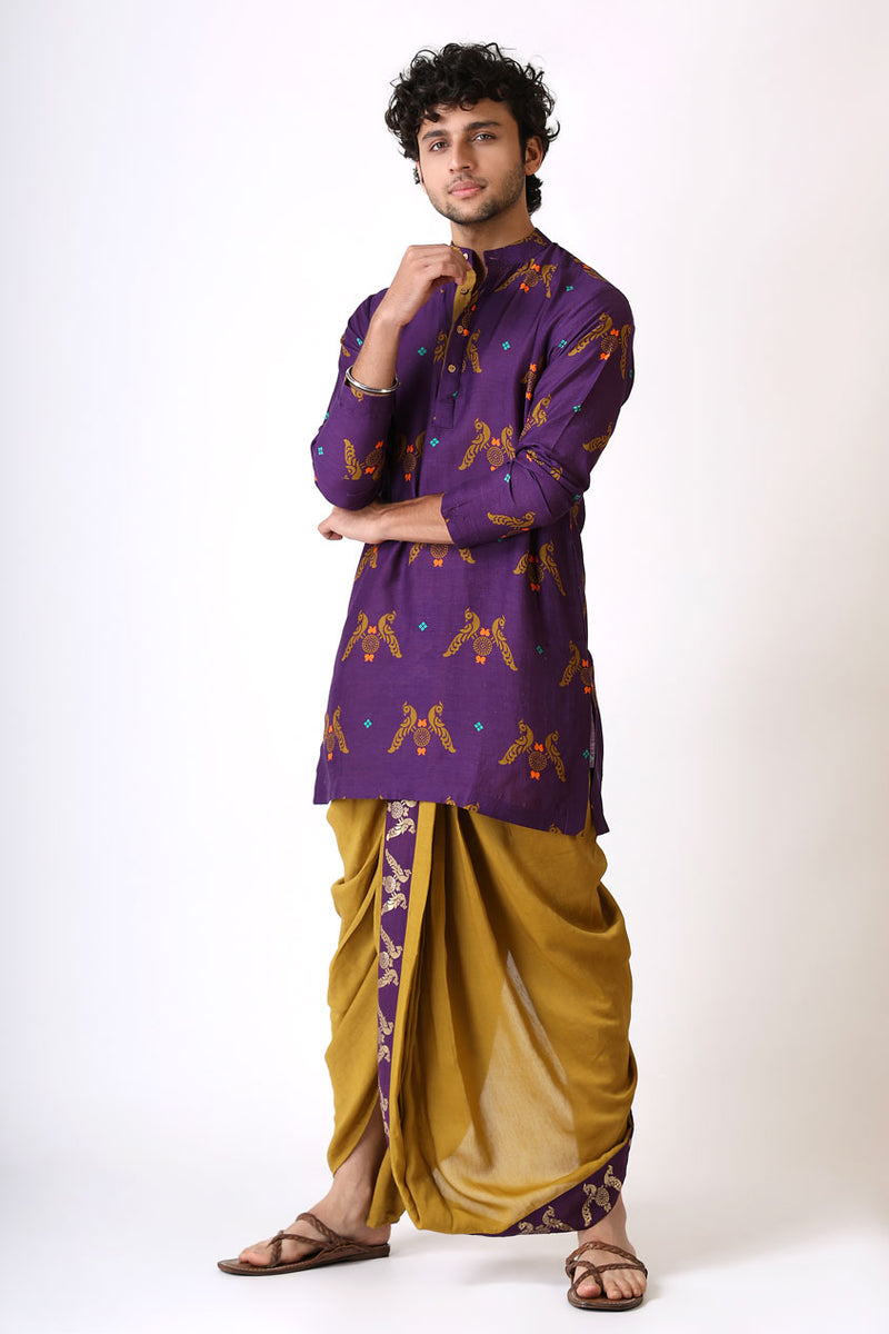 PRATEETI PURPLE KURTA