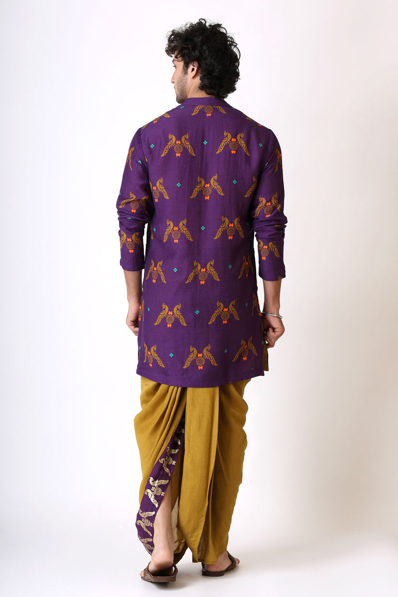 PRATEETI PURPLE KURTA