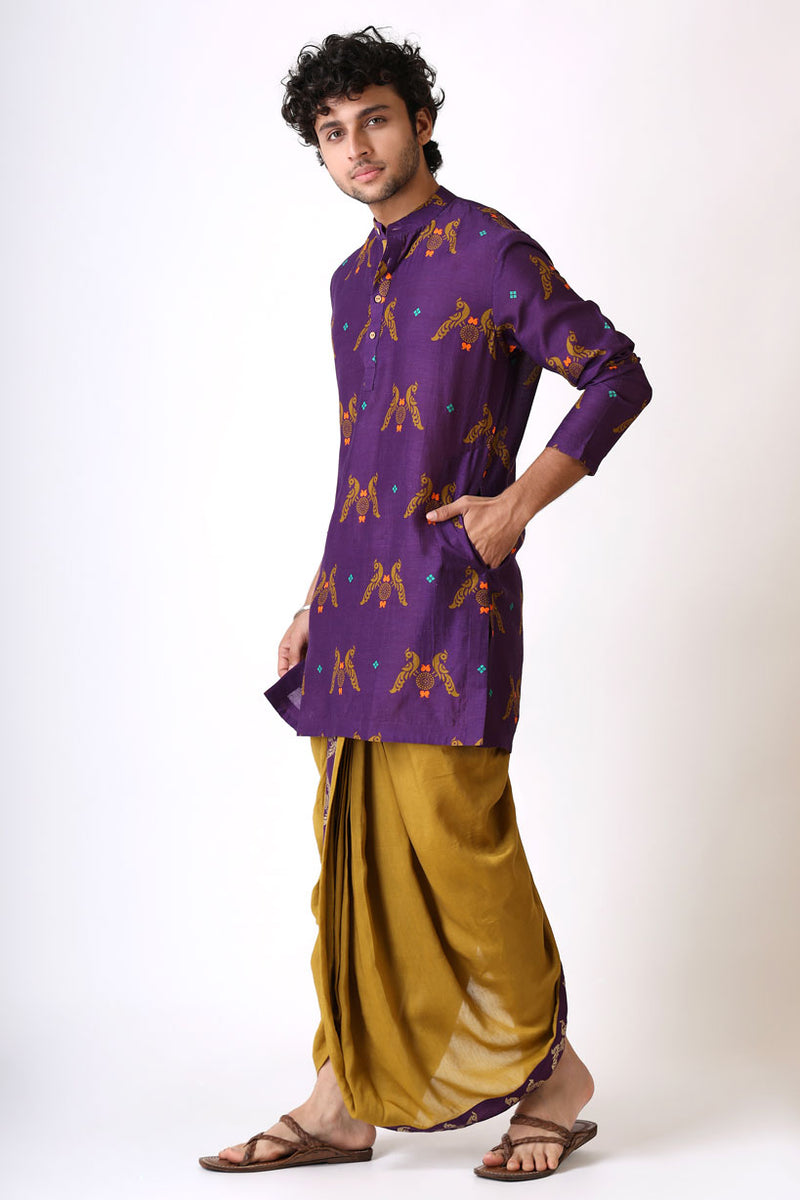 PRATEETI PURPLE KURTA