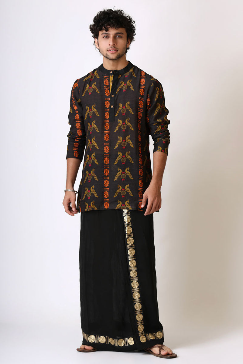 SANGHARSH BLACK VESHTI