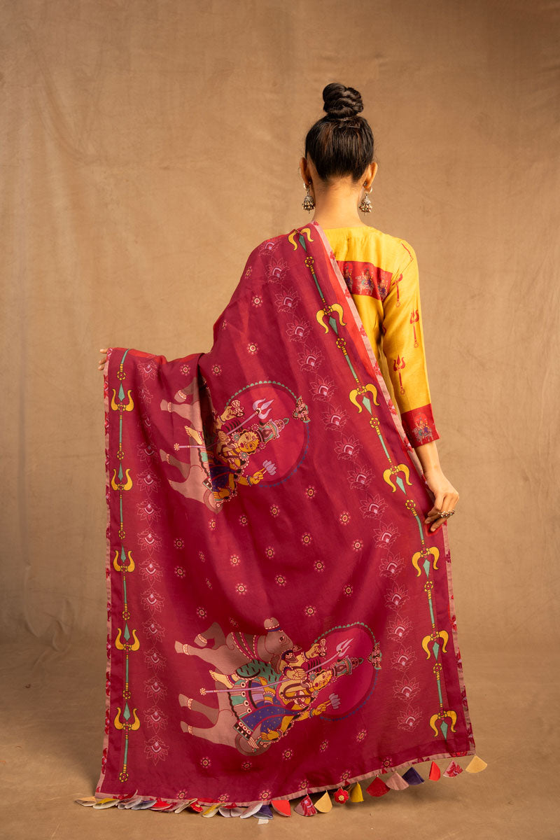 Trishula dupatta