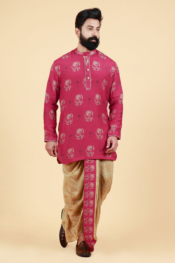 VRITTI KURTA + DHOTI SET