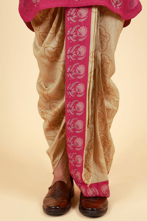 VRITTI KURTA + DHOTI SET