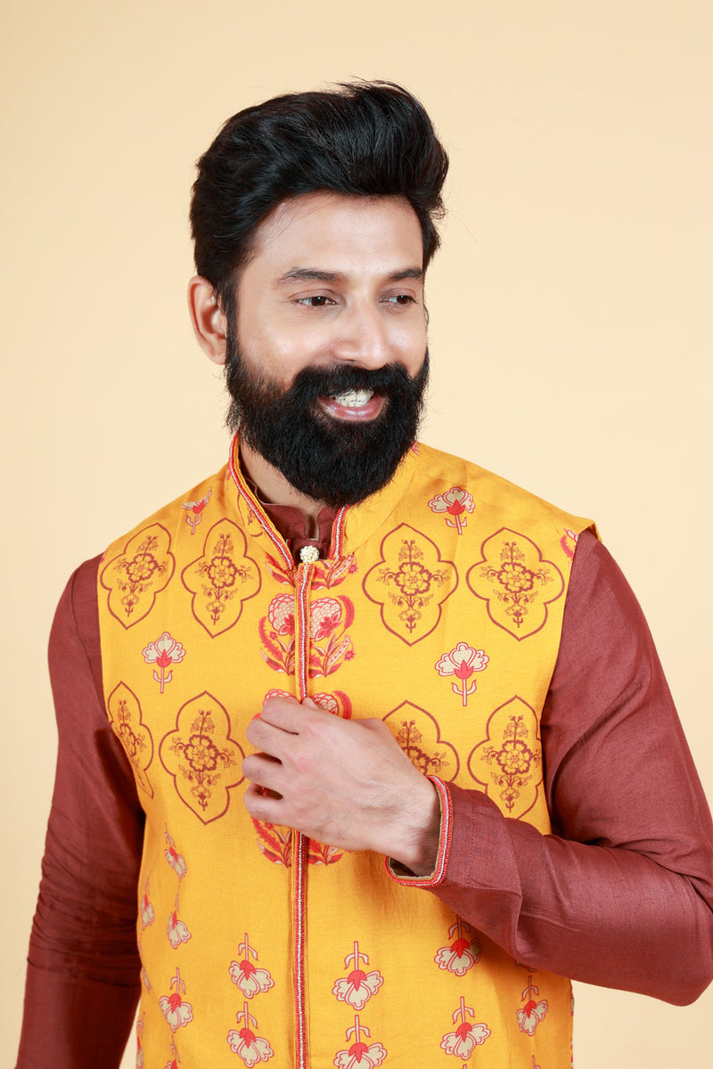 NAVIKA KURTA + CHURIDAR + JACKET SET