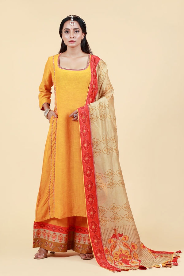 RASALA BEIGE DUPATTA