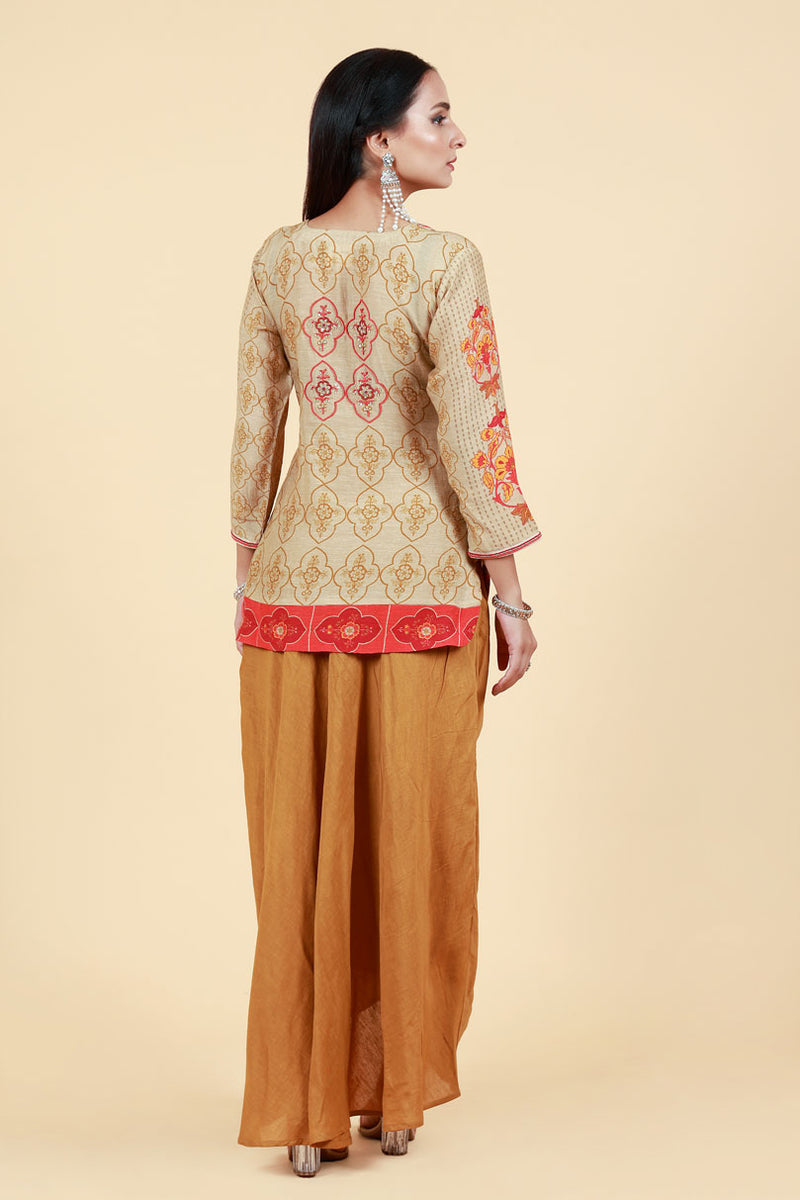 NAVIKA BEIGE KURTA