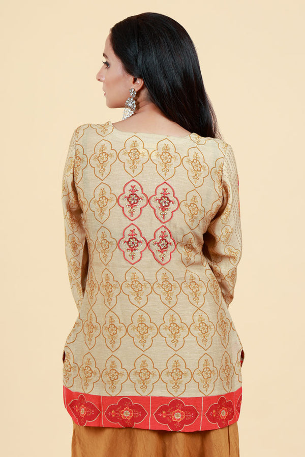 NAVIKA BEIGE KURTA