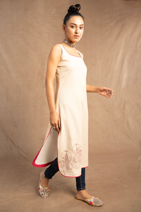 Ardhanarishwara kurti ivory