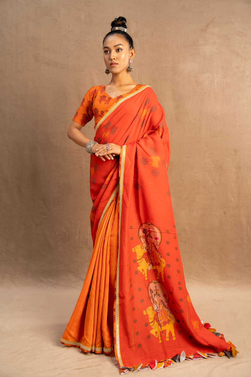 Nandi saree