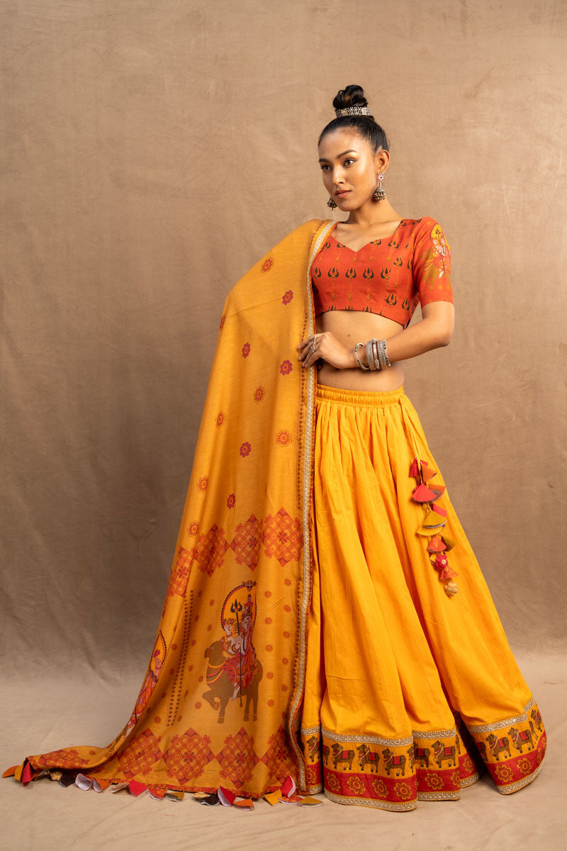 Mukula Lehenga (set of 3)