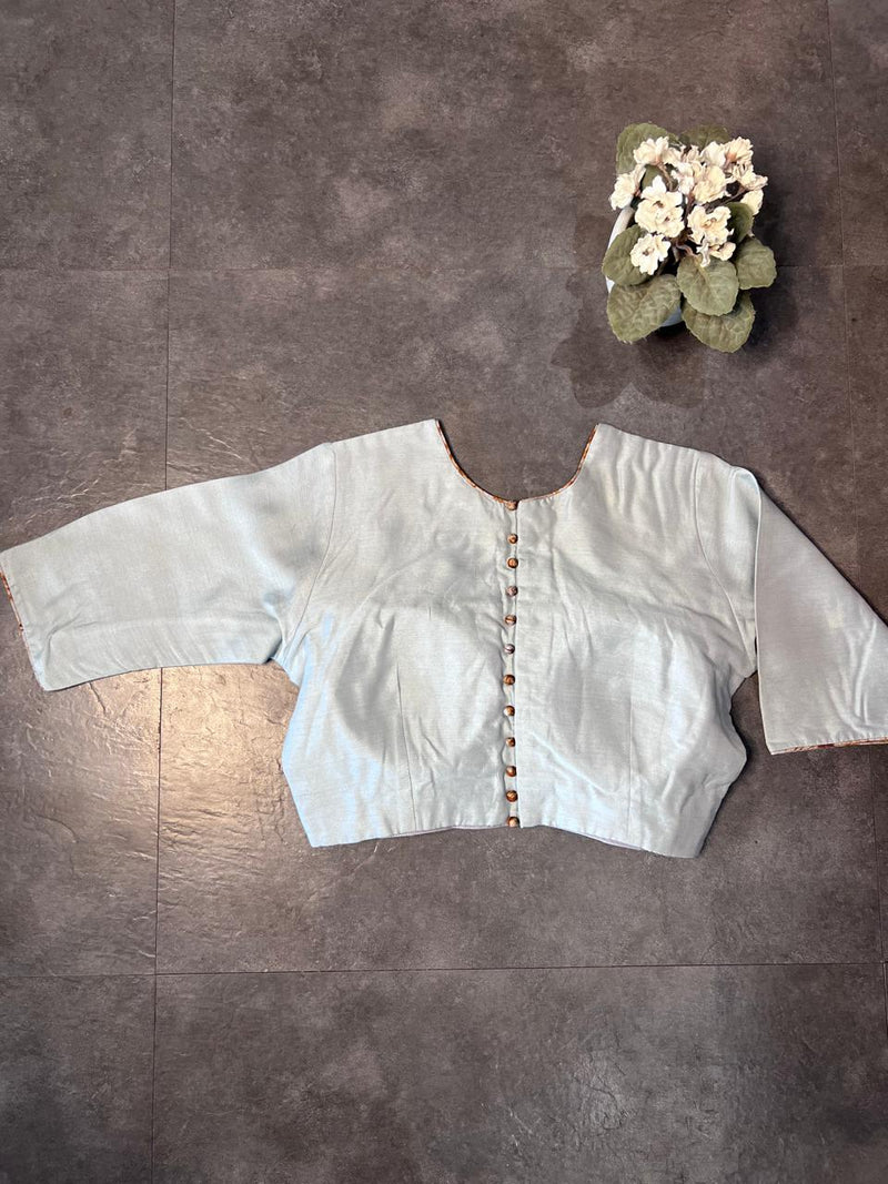 Ice Blue blouse