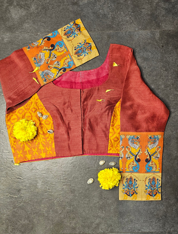 Rust Durga Blouse